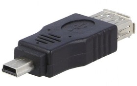 Фото 1/2 AK-AD-07, Адаптер, OTG, USB 2.0, гнездо USB A, вилка mini USB B