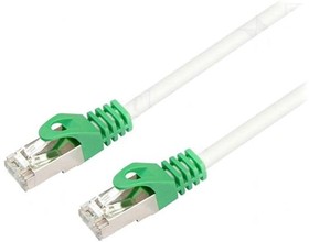 Фото 1/2 CQ2027X, Patch cord; S/FTP; 6; solid; Cu; LSZH; grey; 5m; 27AWG; Ocable: 5.9mm