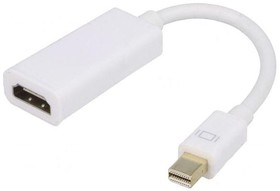 Фото 1/2 AK-AD-38, Адаптер, гнездо HDMI,вилка mini DisplayPort, 0,15м, Цвет: черный