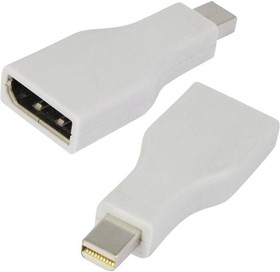 Фото 1/2 CV0039, Адаптер, гнездо DisplayPort, вилка mini DisplayPort, Цвет: белый