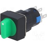 LAS1-AF-22X/31/G/24V, Переключатель: поворотный, Пол: 3, 3A/220ВAC, 2A/24ВDC ...