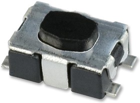 KMR221NG LFS, Тактильная кнопка, KMR 2 Series, Top Actuated, SMD (Поверхностный Монтаж), Oval Button, 200 гс