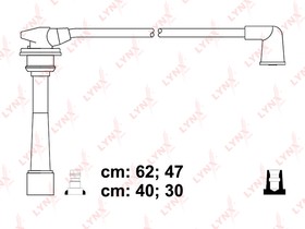 Провода высоковольтные HYUNDAI Accent 1,5 95-00/Coupe 1,6 00-02/Lantra 1, LYNXauto SPE3608