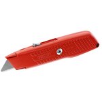 0-10-189, Safety Knife with Straight Blade, Retractable