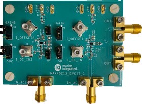 MAX40213EVKIT#, MAX40213EVKIT#, EV kit for MAX40213 trans impedance amplifiers for MAX40213