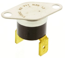 Фото 1/3 2455R 82-711 F100C, Bi-Metallic Thermostat, Opens at +85°C, Closes at +100°C, +150°C Max, NO, Automatic Reset