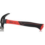 Carbon Steel Claw Hammer with Fibreglass Handle, 450g