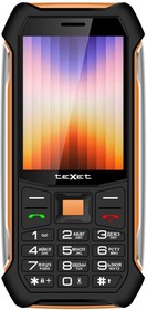 Фото 1/4 127206, Мобильный телефон teXet TM-D412 черный-оранжевый