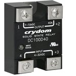 DC100D60, Solid State Relay - 4-32 VDC Control Voltage Range - 60 A Maximum Load ...
