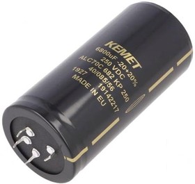 Фото 1/2 ALC70C682KP250, Electrolytic Capacitor, Snap-In 6800uF 20% 250V