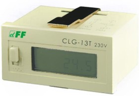 CLG-13T/24, Счетчик: электронный, время работы, Дисплей: LCD, -10-40°C, IP20