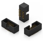62731020621, Headers & Wire Housings WR-BHD 1.27mm Male SMT Box Header 10 pins ...