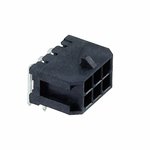 10127720-061LF, Headers & Wire Housings Minitek Power3.0 DR RATH HDR 6Pos Tin