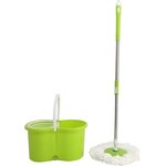 Набор для влажной уборки HP-MB05-P с ведром с механизмом отжатия и 2 насадками РТ-00070835