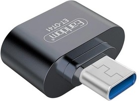 Фото 1/2 USB OTG Адаптер Earldom ET-OT41 Type-C (черный)