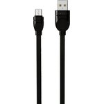 USB кабель Earldom EC-108M MicroUSB, 2.4A, 1м, TPE (черный)