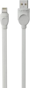 Фото 1/2 USB кабель Earldom EC-108I Lightning 8-pin, 2.4A, 1м, TPE (белый)