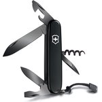 Нож перочинный Victorinox Spartan Onyx Black (1.3603.31P) 91мм 12функц ...