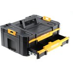 DWST1-70706, TStak Tool Storage 2 drawers Plastic Tool Box, 314.2 x 440 x 314.2mm