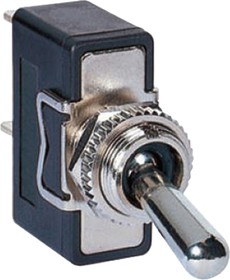 Фото 1/2 C3920BAAAA, Toggle Switch, Panel Mount, On-Off-On, SPDT, Tab Terminal