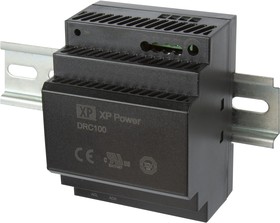 Фото 1/2 DRC100US15, DRC100 Switched Mode DIN Rail Power Supply, 85 264 V ac / 120 370V dc ac, dc Input, 15V dc