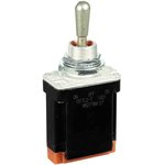 101TL2-7, Toggle Switch, Bushing Mount, (On)-Off-(On), SPDT, Wire Lead Terminal ...