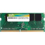 SP008GBSFU240B02, Модуль памяти Silicon Power 8GB 2400МГц DDR4 CL17 SODIMM 1Gx8 SR