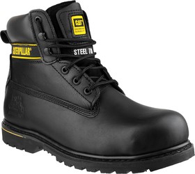 Фото 1/4 HOLTON SB Blk 6, Holton Black Steel Toe Capped Men's Safety Boots, UK 6, EU 39