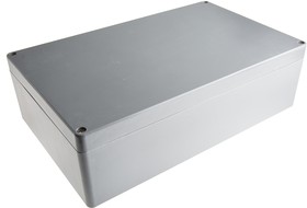 Фото 1/5 P 254012 ENCLOSURE, Euronord II Series Grey Polyester Enclosure, IP66, IP67, Grey Lid, 402 x 250 x 120mm