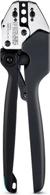 Фото 1/2 1212066, Crimping pliers - for uninsulated CU tubular cable lugs (DIN 46235) - 10 mm² ... 25 mm² - HEX crimp