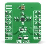 MIKROE-4145, Click Board, UVB, mikroLab/EasyStart/ mikromedia Starter/Fusion ...