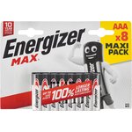 Батарейка Energizer MAX LR03/E92/AAA 8шт/бл (7638900437980)