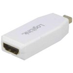 CV0102, Адаптер, DisplayPort1.2, DVI 1.0, HDCP 1.3, HDMI 1.4, Цвет: белый