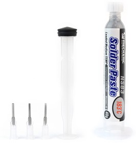 Паяльная паста Mechanic NS83 (Sn63Pb37, 40 г, 183С) | купить в розницу и оптом