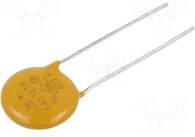 JVR14S391K87PU5, Варистор: оксидно-цинковый; THT; 250ВAC; 320ВDC; 390В; 6кА; 140Дж