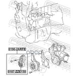 01902ARFE, Натяжитель ремня