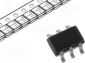 Фото 1/4 SSM6N7002KFU, Транзистор N-MOSFET x2, полевой, 60В, 300мА, 285мВт, SC88