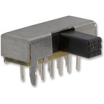 EG4208A, Slide Switches 4P2T SIDE OP PC MNT
