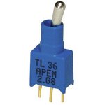 TL39P005000, Toggle Switches SPDT 0.4VA 20VAC/DC 5.3mm On-Off-On