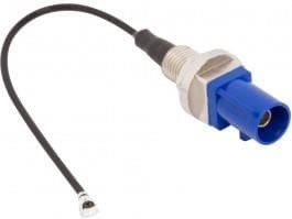 095-820-109-20A, RF Cable Assemblies FKRA(M)-AMC(M)1.37MM 7.87 Str Blkhd Plug