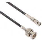 095-850-130M500, RF Cable Assemblies HD BNC STR Plug- BNC PLG Belden 1855A 5M