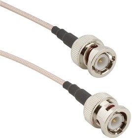 Фото 1/2 115101-01-06.00, RF Cable Assemblies STR/BNC Plug on RG-316 cable, 6 in