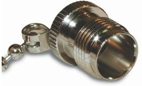 Фото 1/4 122486, RF Connector Accessories TNC JACK CAP & CHAIN