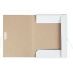 Папка с завязками для бумаг 300 гр/м2 А4 200 лист немелован