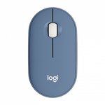 910-006753, Logitech M350 Pebble Bluetooth Mouse, Мышь