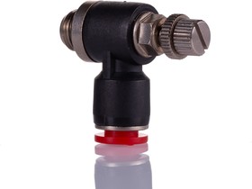 Фото 1/3 C0K510618, Pneufit C Series Threaded In-line Regulator, Push In 6mm Tube Inlet Port x Push In 6mm Tube Outlet Port