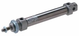 RM/8025/M/200, Pneumatic Roundline Cylinder - 25mm Bore, 200mm Stroke, RM/8000/M Series, Double Acting