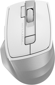 Фото 1/10 Мышь A4TECH Fstyler FG45CS Air, оптическая, беспроводная, USB, белый и серебристый [fg45cs air usb (silver white)]