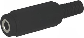 Фото 1/3 3.5 mm jack socket, 2 pole (mono), solder connection, plastic, 1522 02