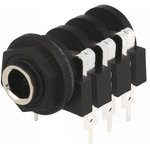 ACJS-PC, Phone Connectors 1/4" (6.35mm) Phone Stereo Jack